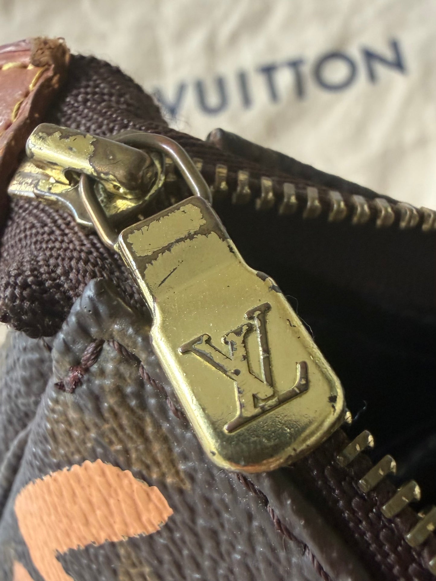 Louis Vuitton x Stephen Sprouse Monogram Graffiti Pochette