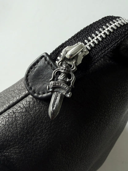 Chrome Hearts Insanity CH Plus Patch Leather Pouch