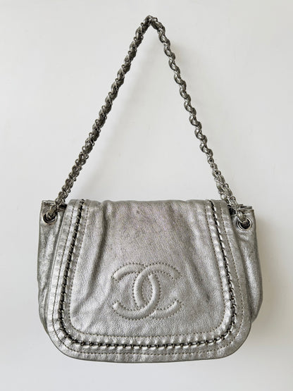 Chanel Metallic Luxe Ligne Accordion Flap Bag