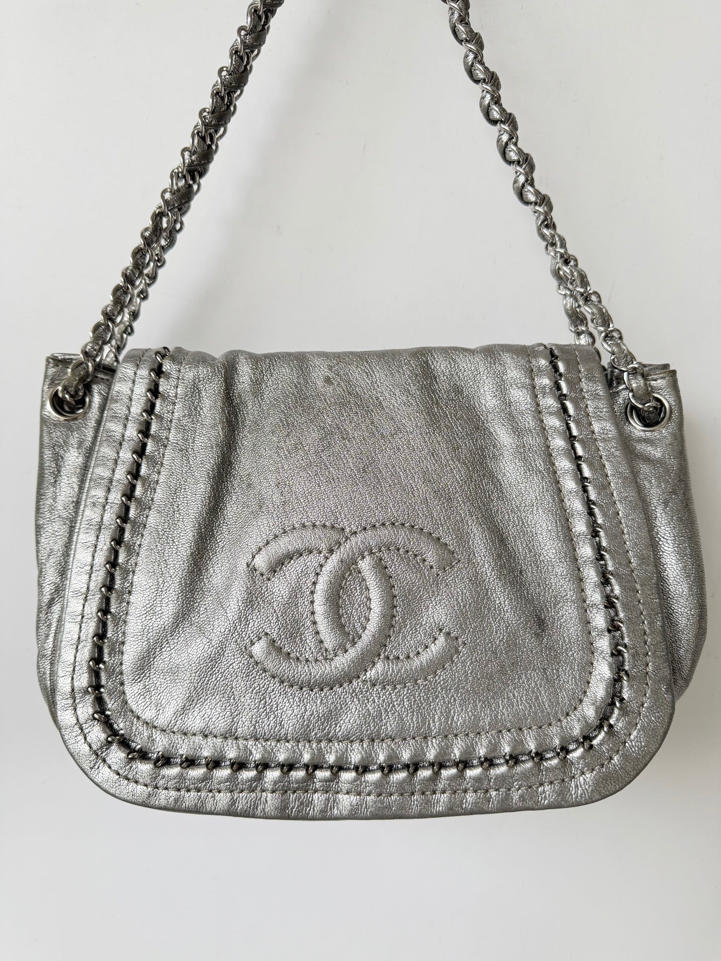 Chanel Metallic Luxe Ligne Accordion Flap Bag