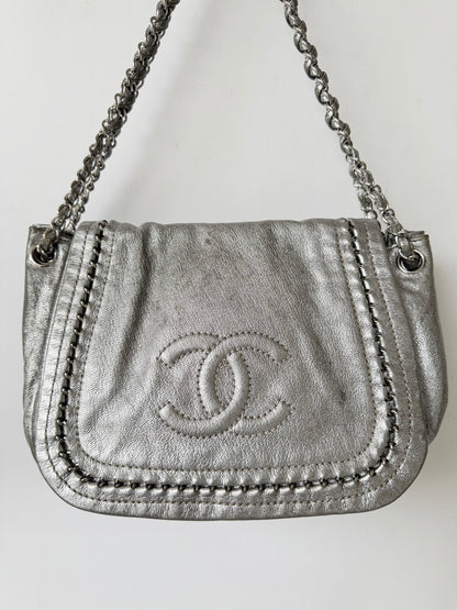 Chanel Metallic Luxe Ligne Accordion Flap Bag