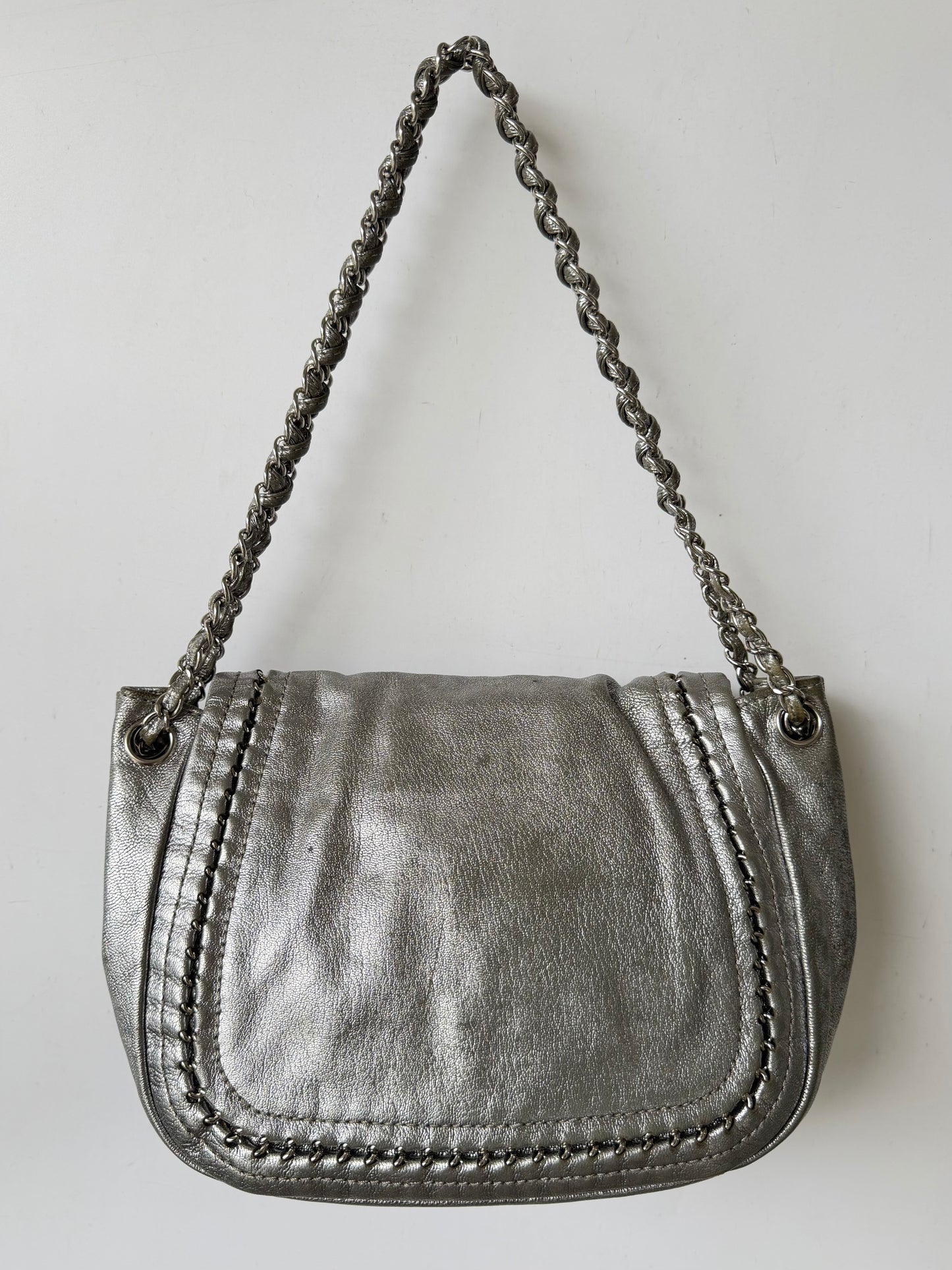 Chanel Metallic Luxe Ligne Accordion Flap Bag