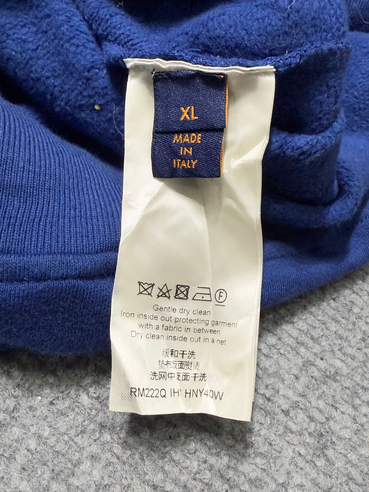 Louis Vuitton 22AW Monogram Circle Cut Hoodie