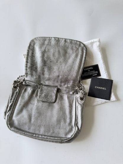 Chanel Metallic Luxe Ligne Accordion Flap Bag
