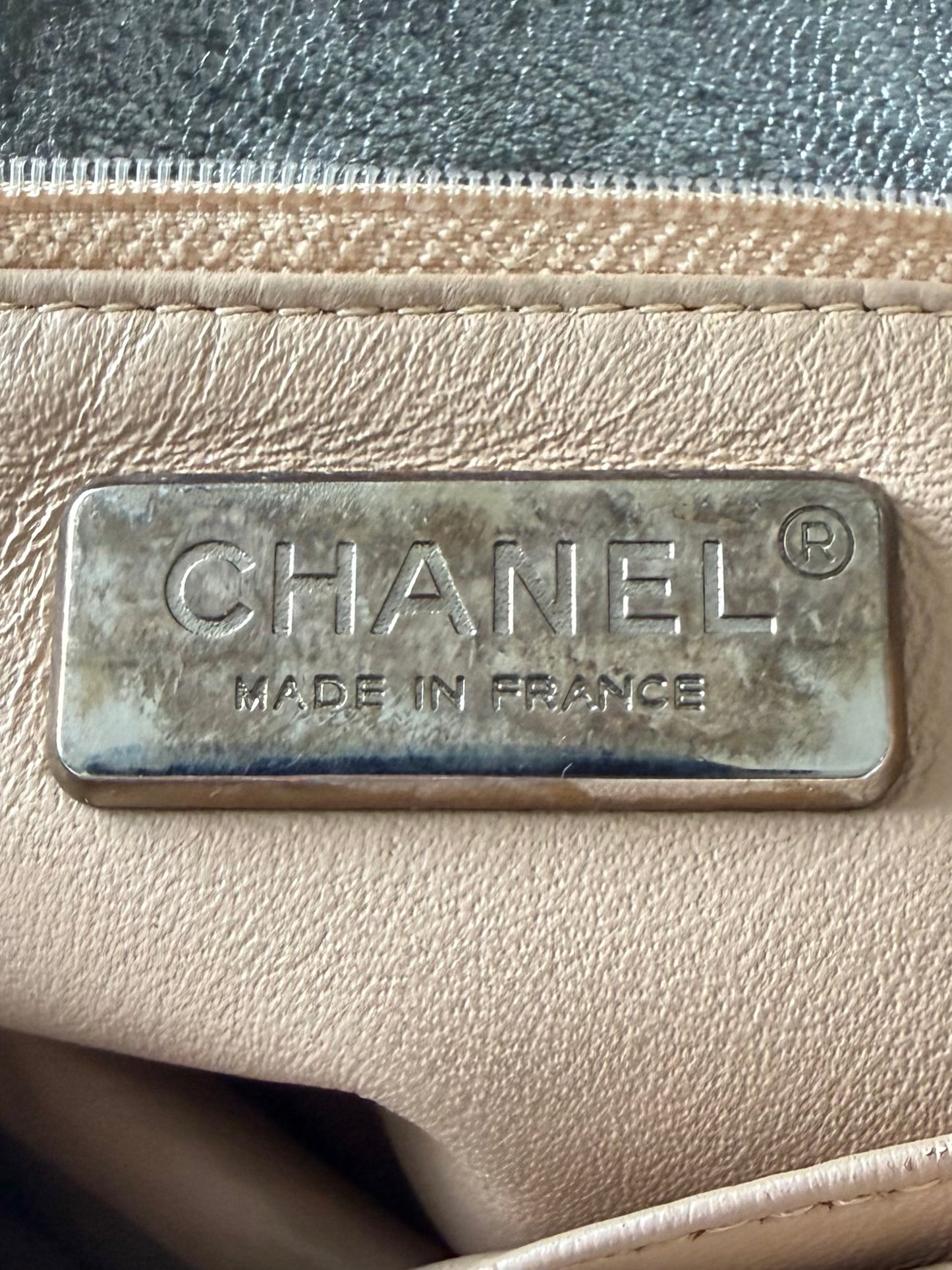 Chanel Metallic Luxe Ligne Accordion Flap Bag