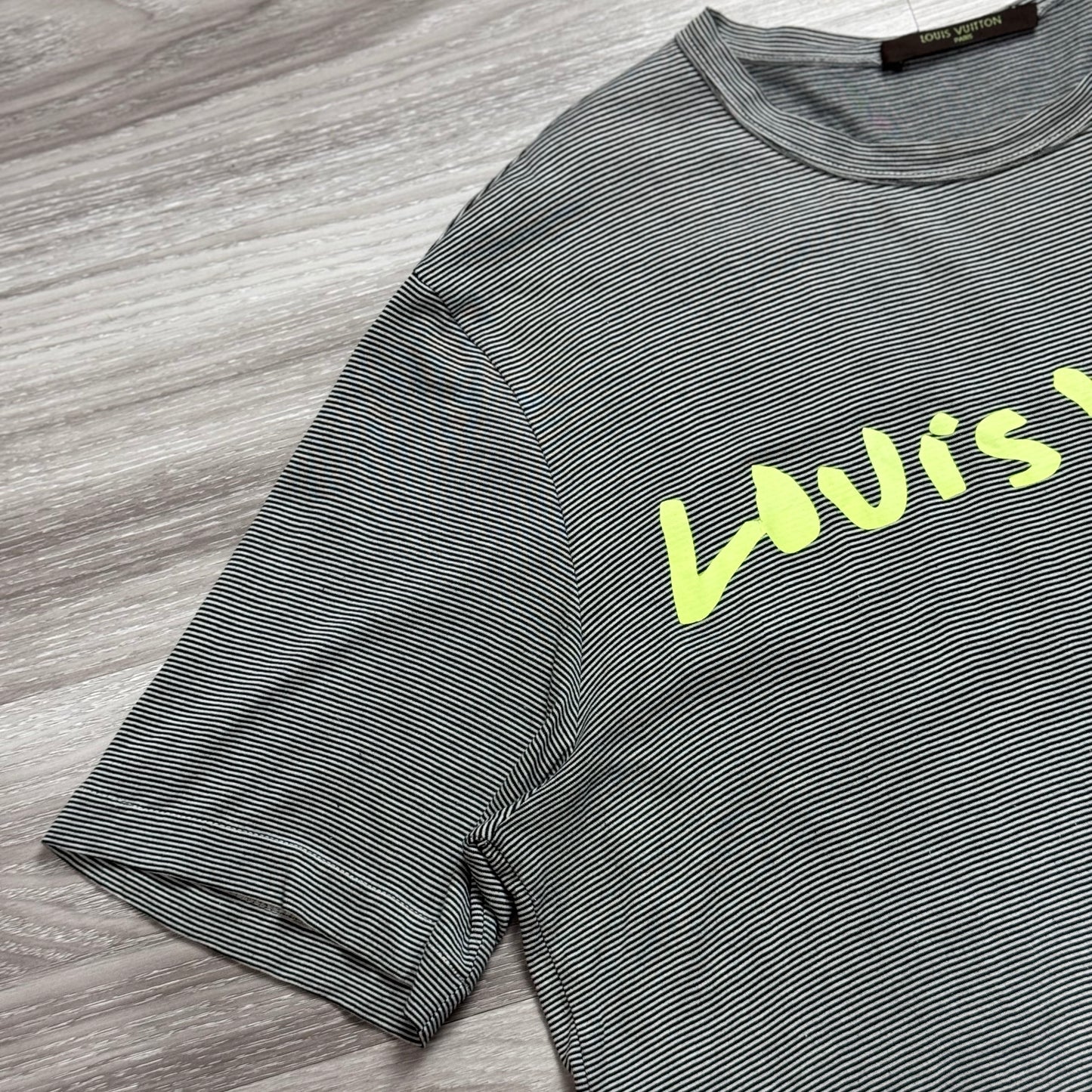 Louis Vuitton x Stephen Sprouse Graffiti Tee "Green