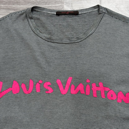 Louis Vuitton x Stephen Sprouse Graffiti Tee "Pink"