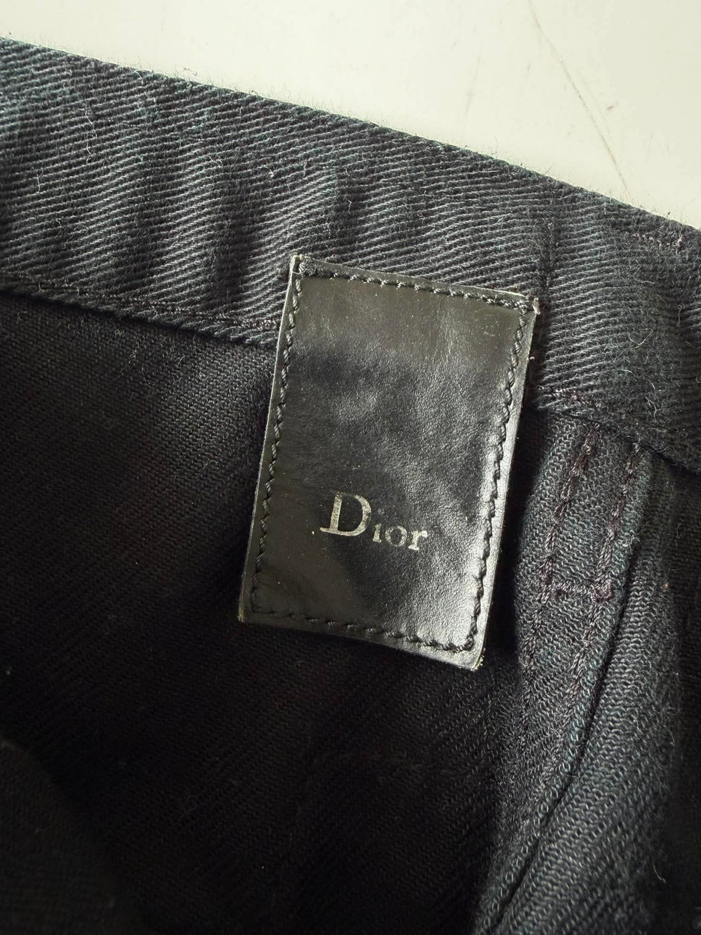 Dior Homme A/W 2007 "NAVIGATE" Patchwork Denim Pants