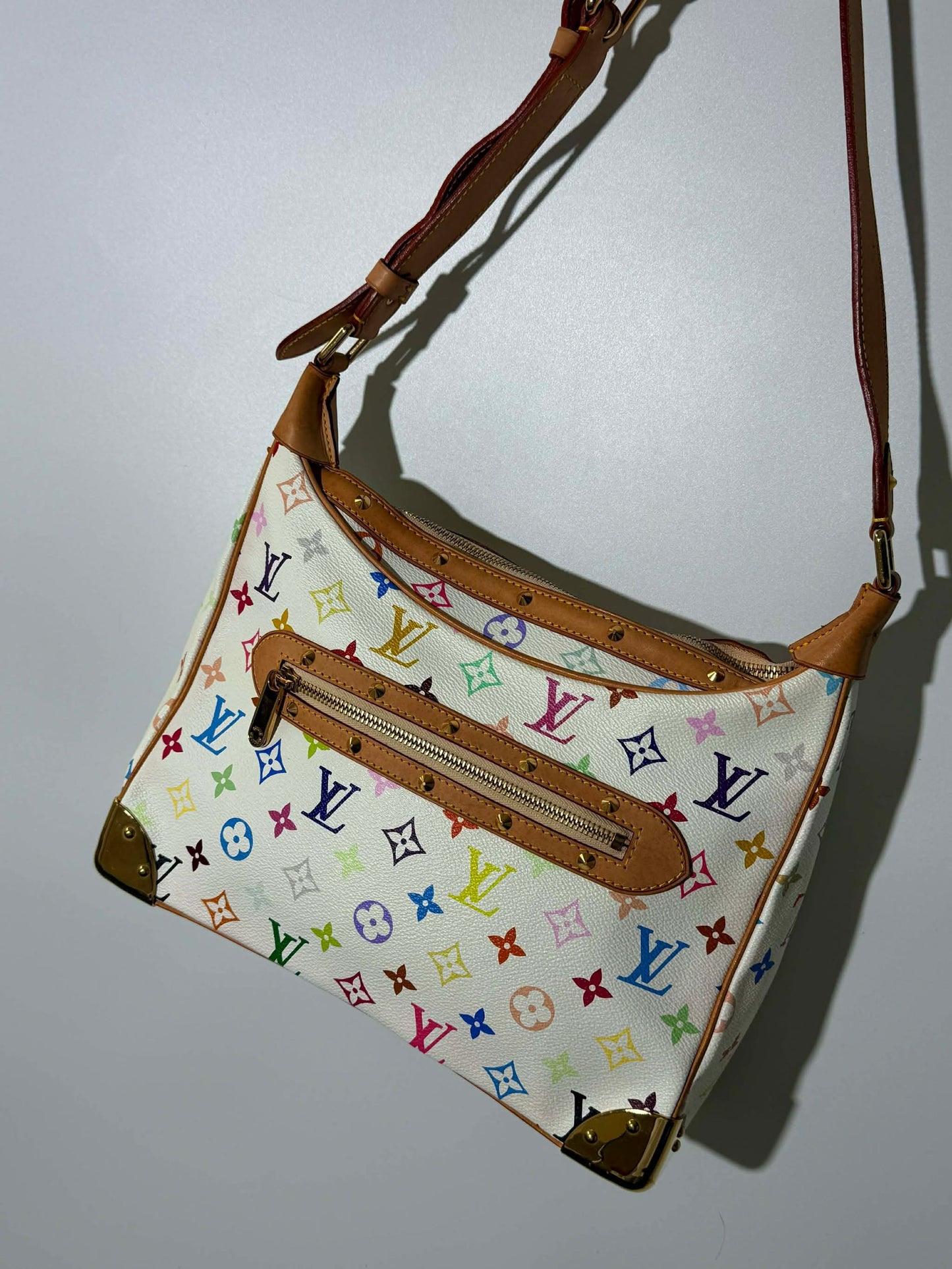 Louis Vuitton Murakami Monogram Multicolore Boulogne Bag