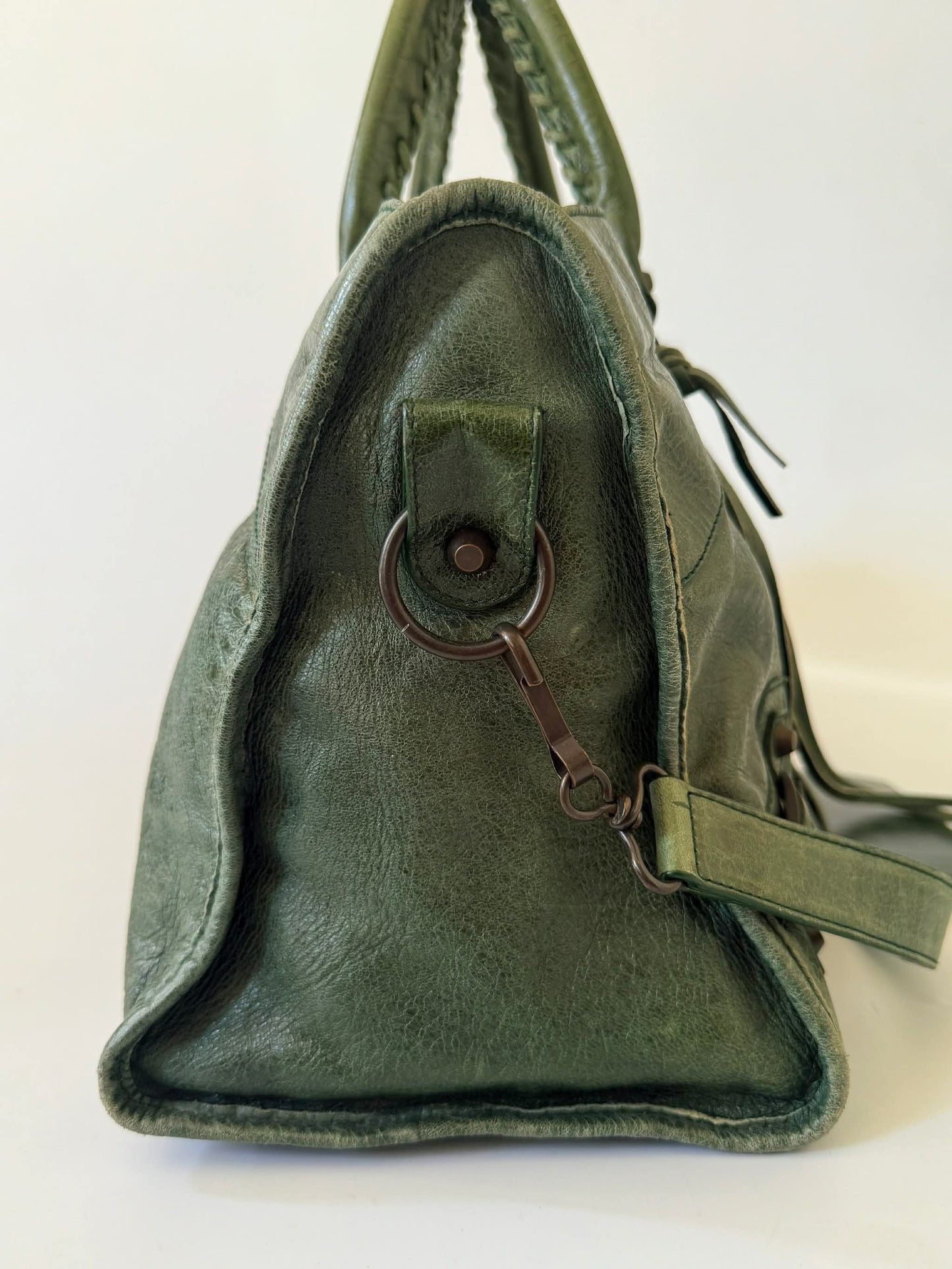 2000’s Balenciaga Green Classic City Bag