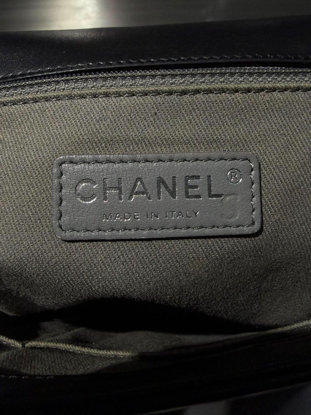 Chanel by Karl Lagerfeld Black Boy Bag