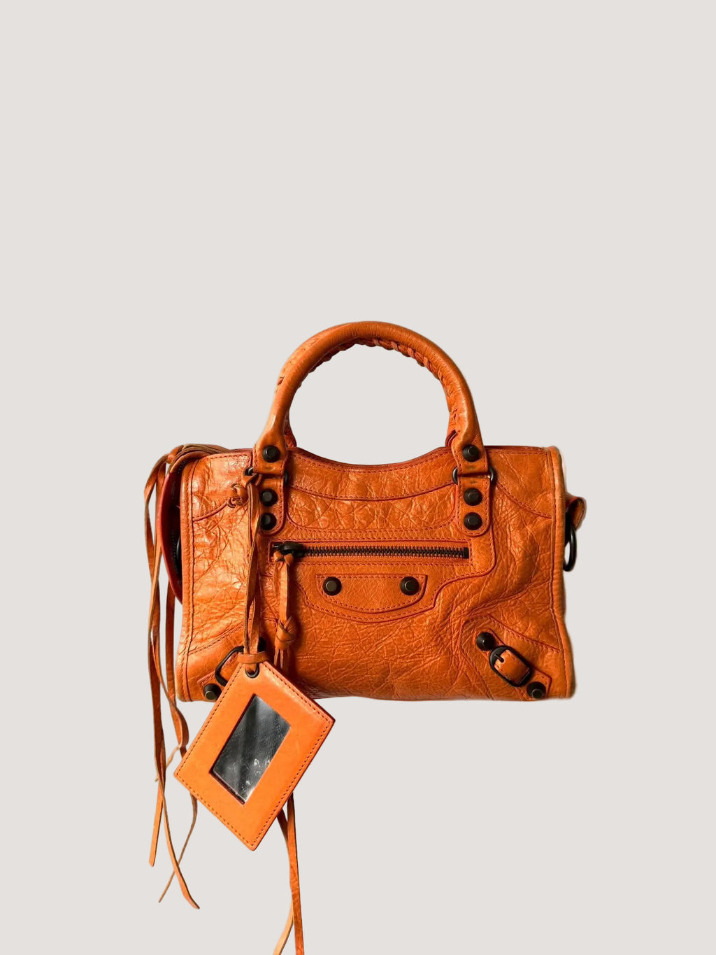 2000’s Balenciaga Tangerine Mini City Bag