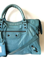 2000’s Balenciaga Sky Blue Classic City Bag