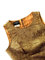 Chanel Boutique F/W1996 Gold Brocade "Mughal" Set