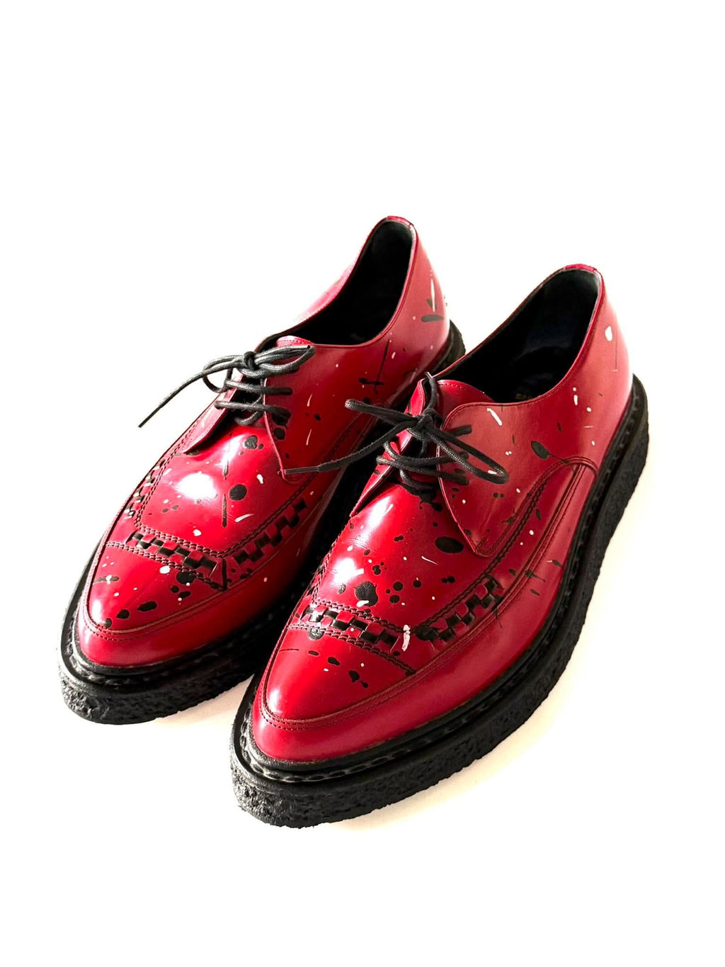 Saint Laurent Hedi Slimane A/W14 Splatter Paint Creepers