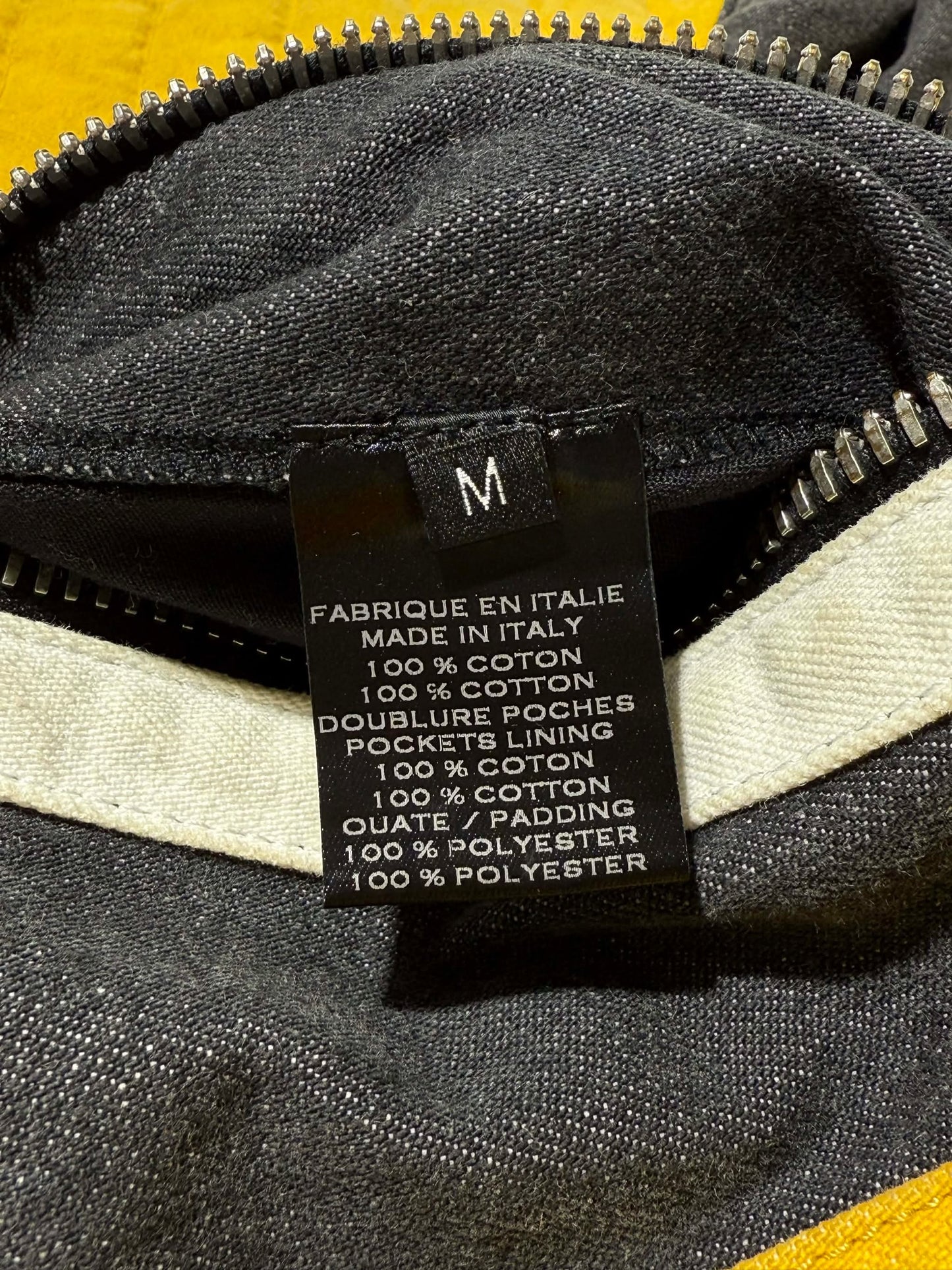 Balmain Tri-Color Biker Jacket