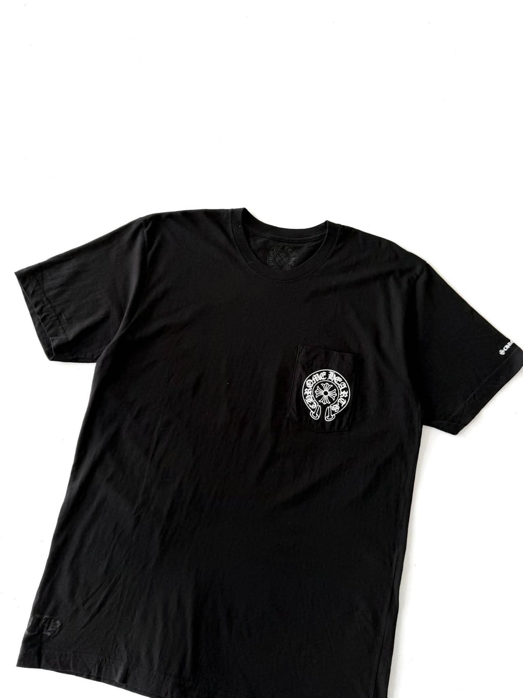 Chrome Hearts Horseshoe Black Pocket Tee
