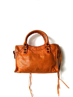 2000’s Balenciaga Tangerine Mini City Bag
