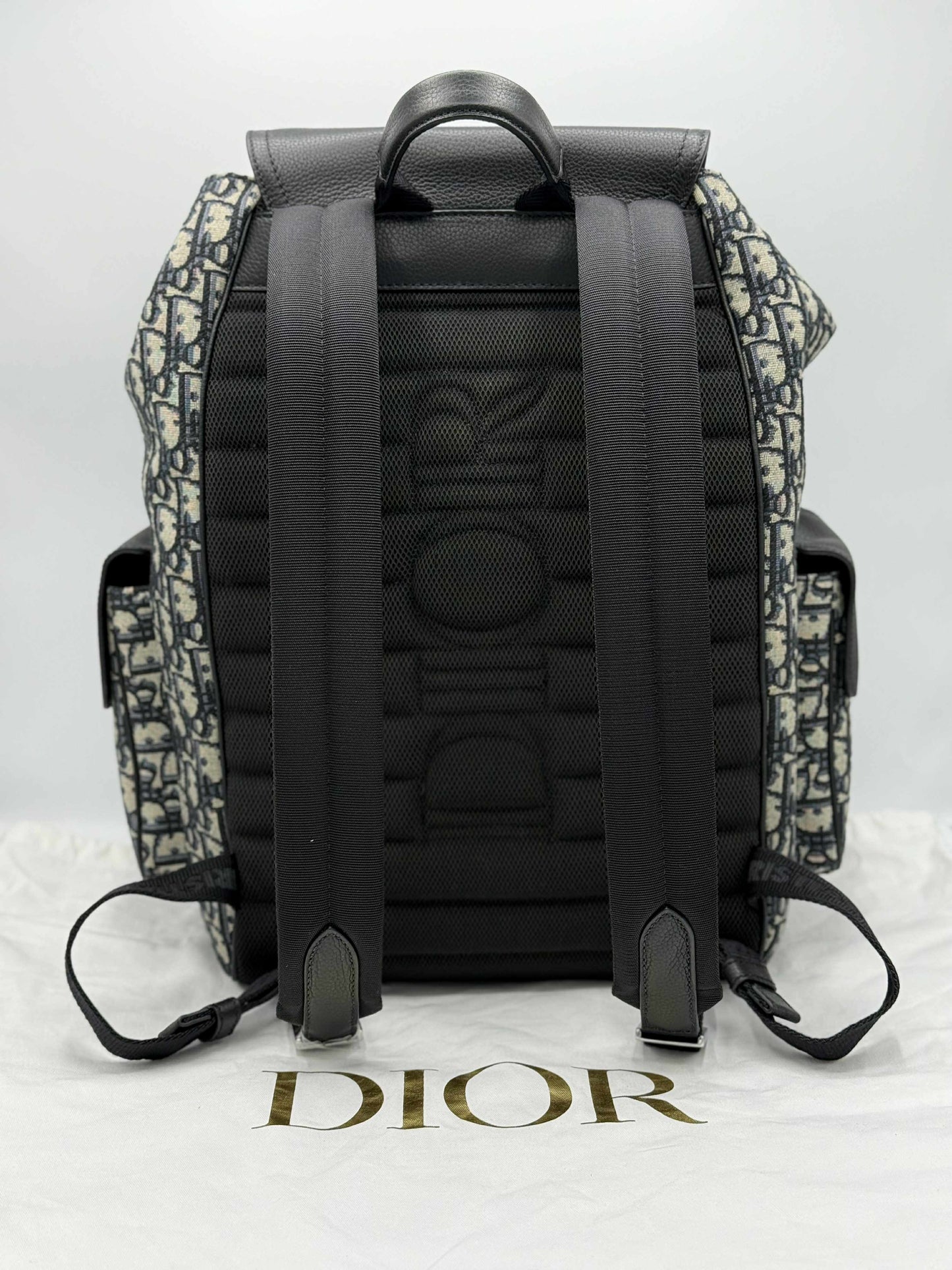 Deadstock Dior Saddle Monogram Backpack