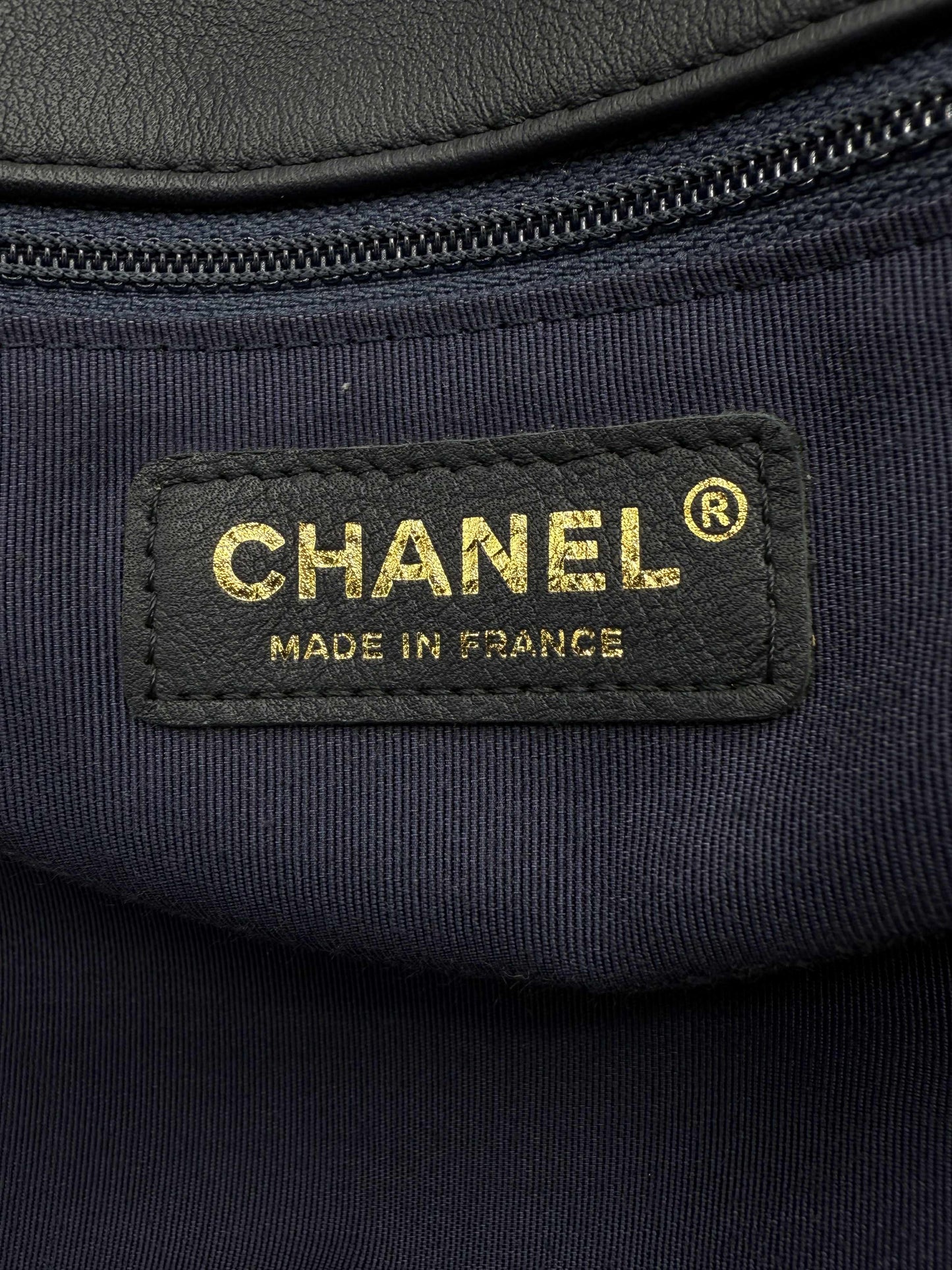 XXL Chanel Knit Purple - Luggage Flap Bag