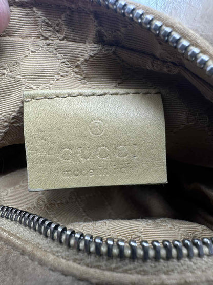 Gucci Brown Rabbit Fur Pochette