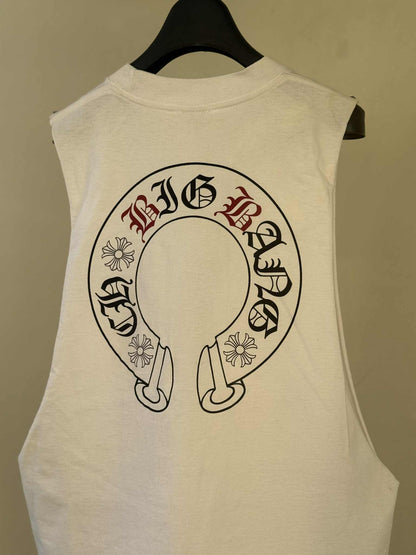 Chrome Hearts Red Patch Big Bang Collaboration Limited Edition Tank Top