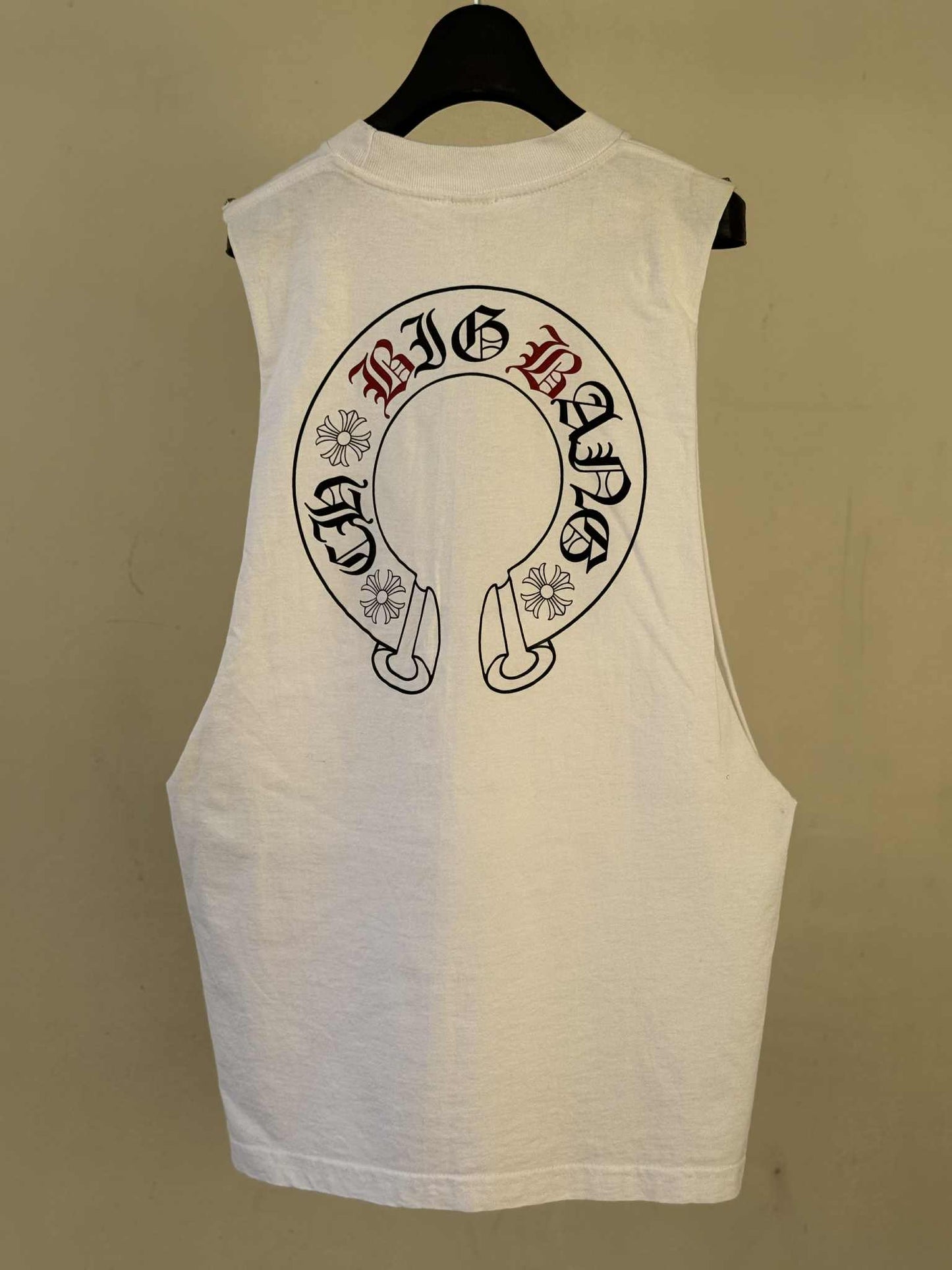 Chrome Hearts Red Patch Big Bang Collaboration Limited Edition Tank Top