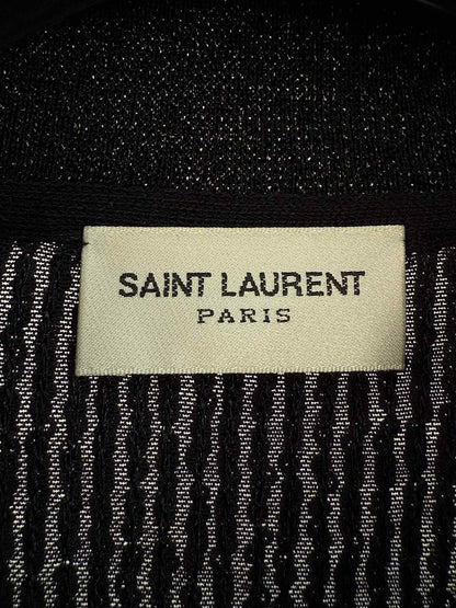 Saint Laurent Oversized Sequin Polo