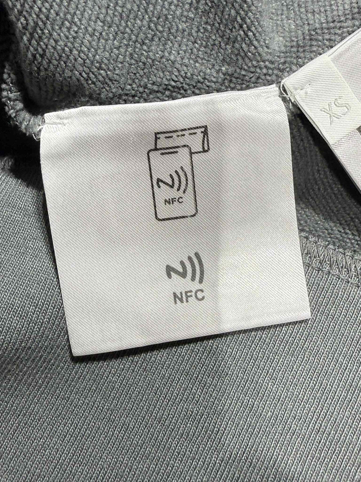 Miu Miu Gray Garment-Dyed Cotton Fleece Sweatshirt