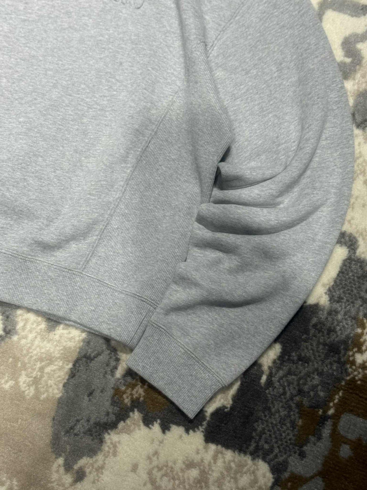 Miu Miu Grey Boxy Sweatshirt