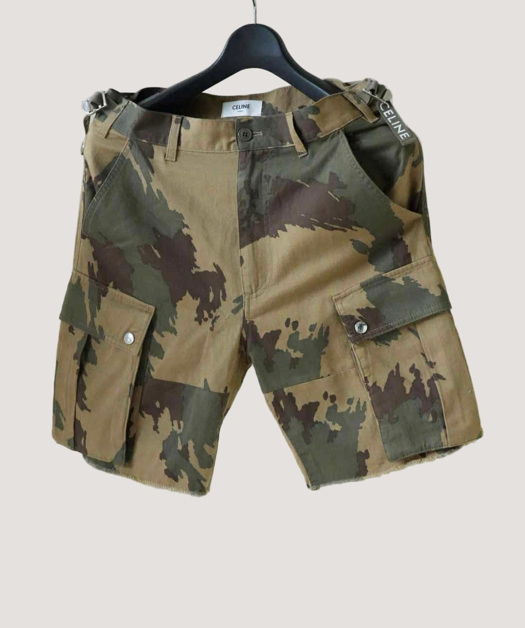 Celine Bermuda Cargo Shorts