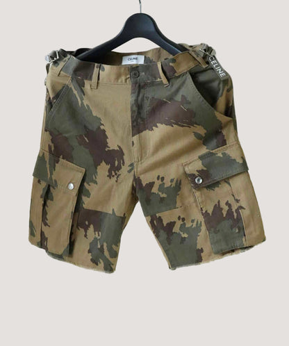 Celine Bermuda Cargo Shorts