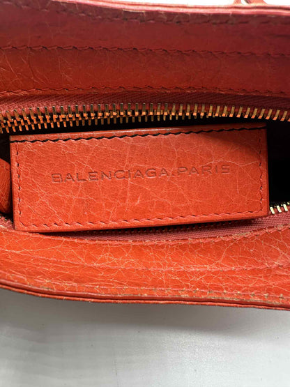 Balenciaga Nano City Bag Coral