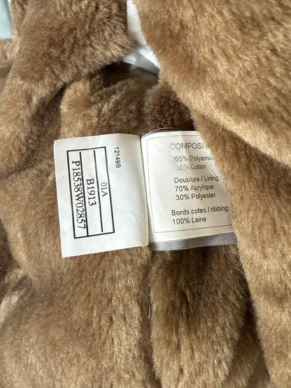 Chanel Sports Fall 2001 Blue CC Logo Fur Bomber Jacket