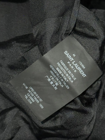 Saint Laurent Hedi Slimane SS14 3 Botton Black Suit