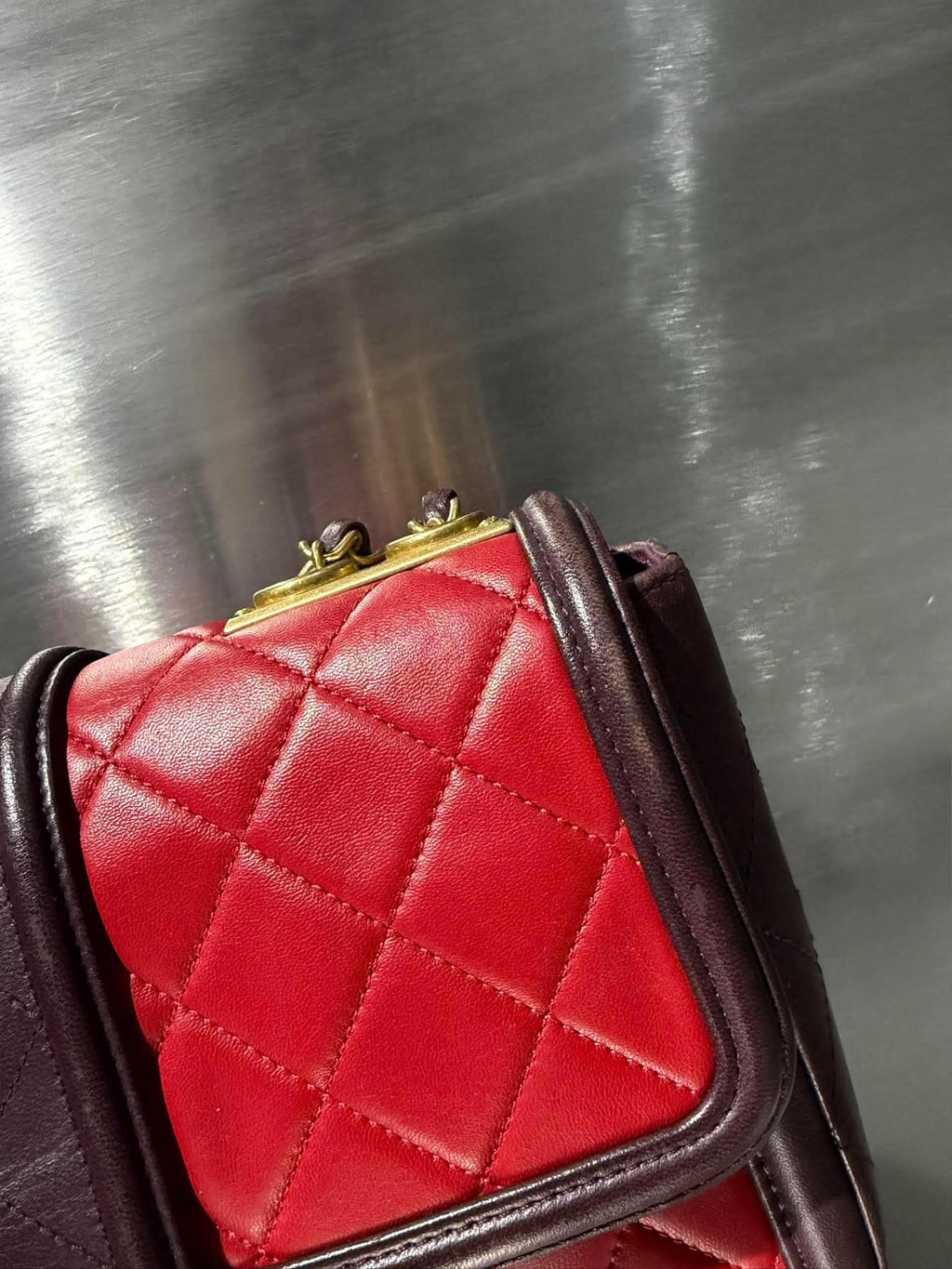 Chanel by Karl Lagerfeld S/S2015 Red Elegant CC Flap Bag