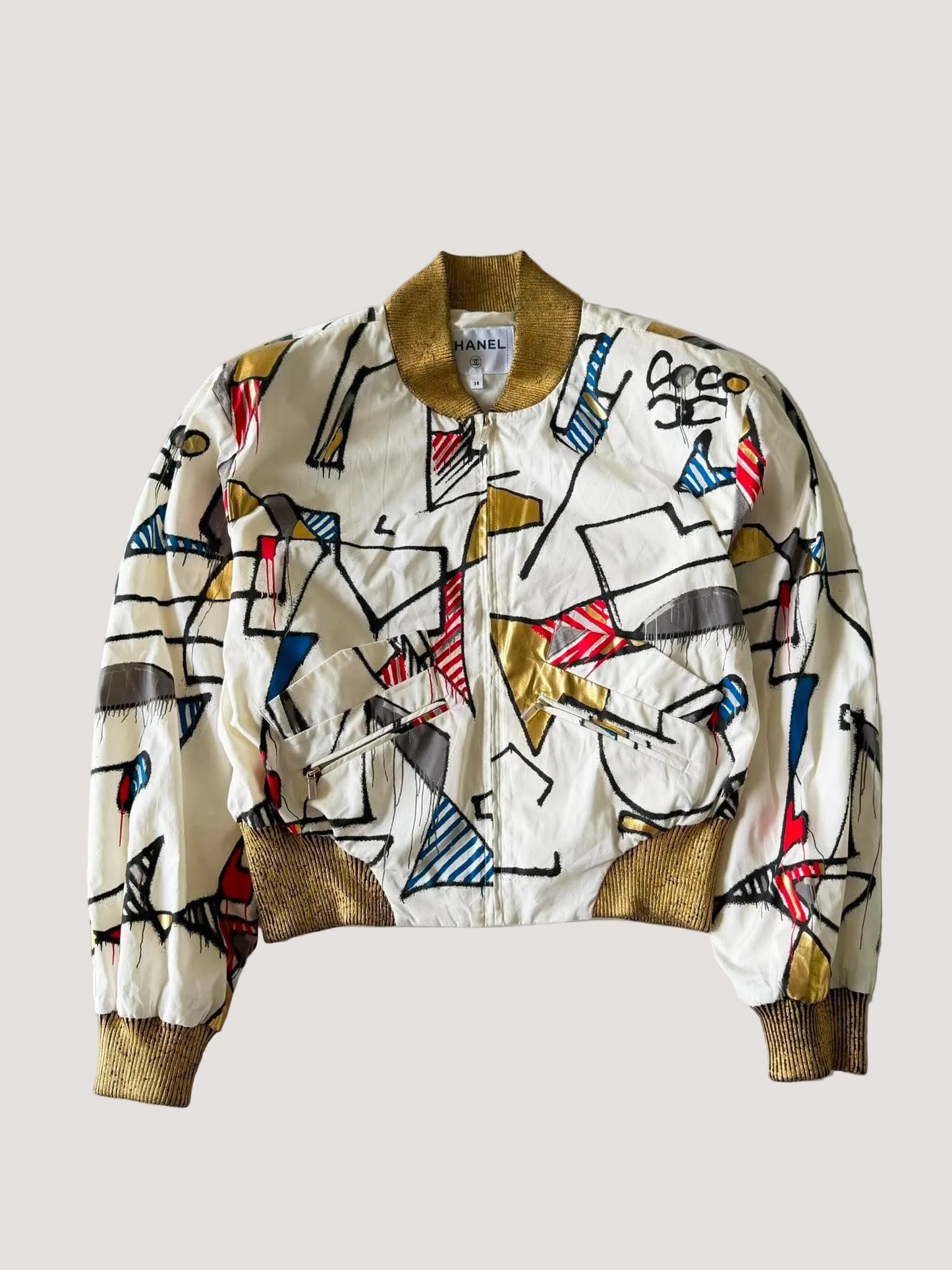 Chanel 2019 Métiers d'Art Paris-New York Bomber Jacket