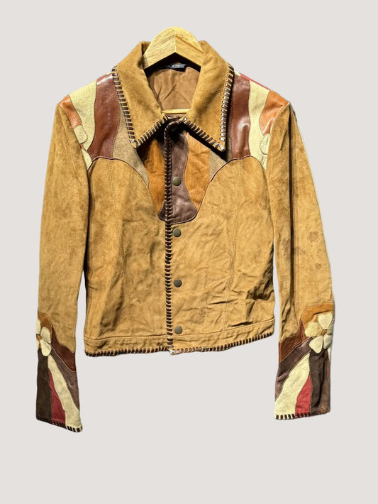 Gucci by Tom Ford -SS04 Runway - Suede Western Jacket