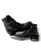 Saint Laurent by Hedi Slimane Crocodile Jodhpur Boots