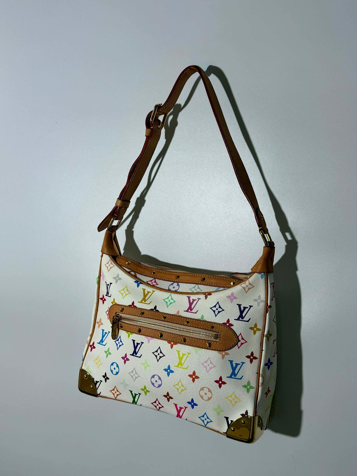 Louis Vuitton Murakami Monogram Multicolore Boulogne Bag