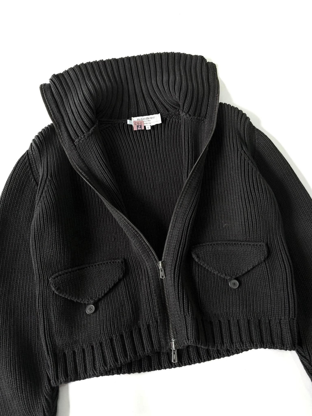 Yves Saint Laurent by Tom Ford Heavy Chunky Knit Sweater