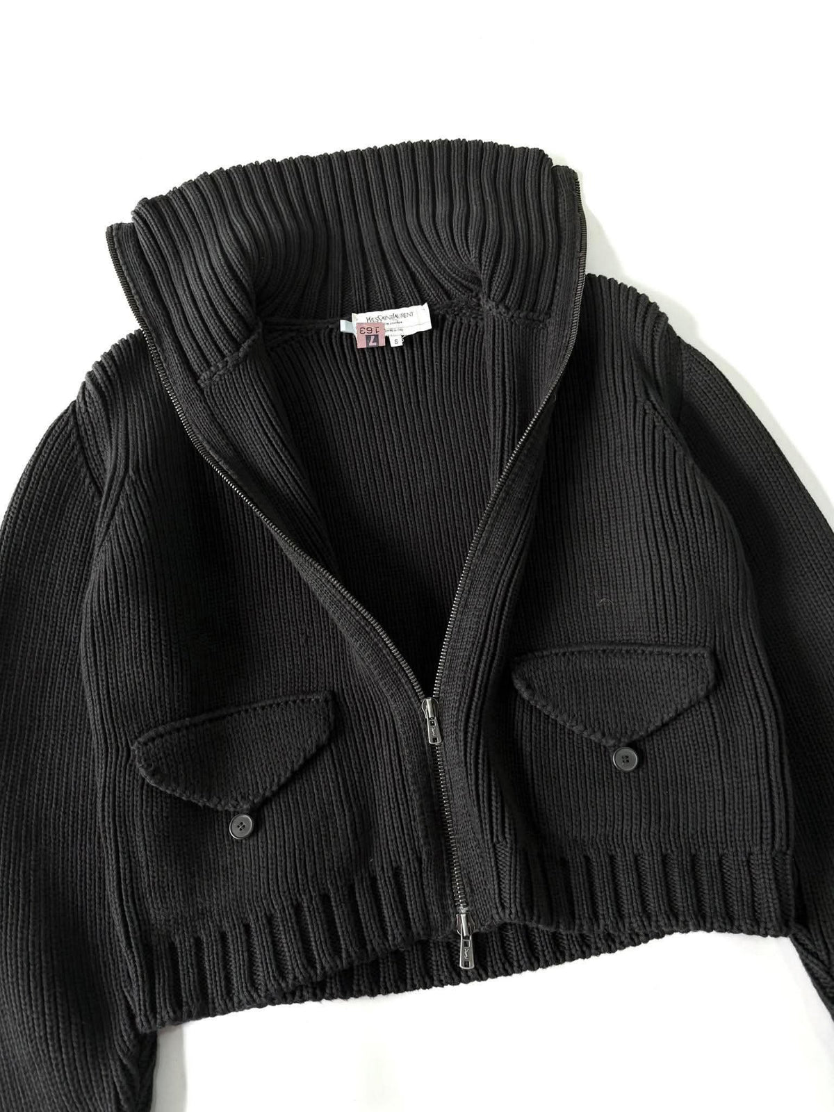 Yves Saint Laurent by Tom Ford Heavy Chunky Knit Sweater