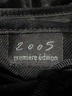 Chanel Black Cotton Jersey Millennium Hard Case Bag