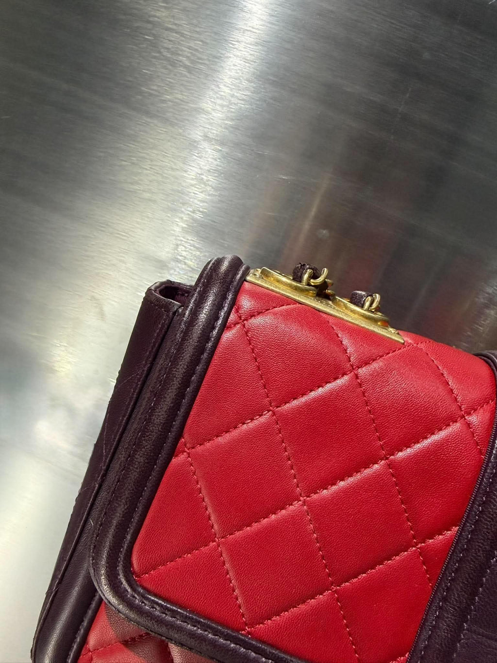 Chanel by Karl Lagerfeld S/S2015 Red Elegant CC Flap Bag