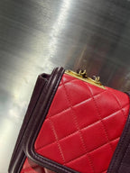Chanel by Karl Lagerfeld S/S2015 Red Elegant CC Flap Bag