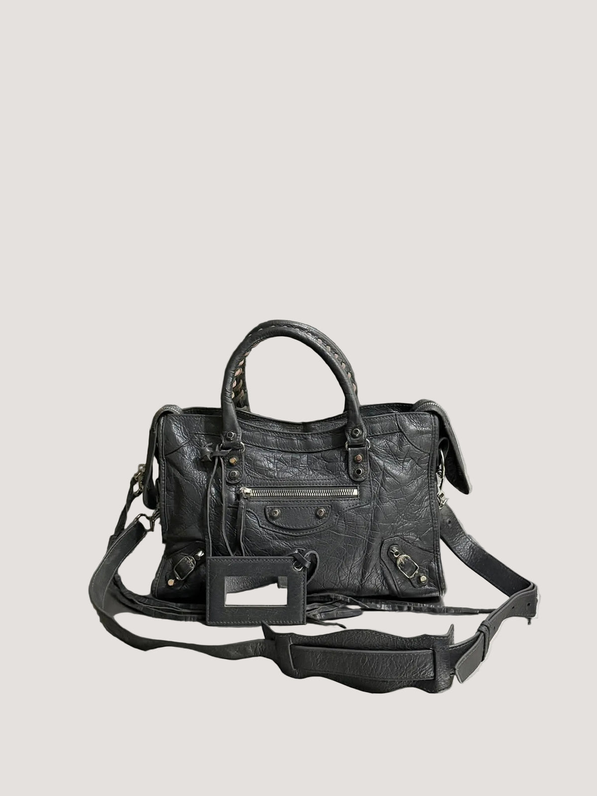 Balenciaga Gray Small Le City