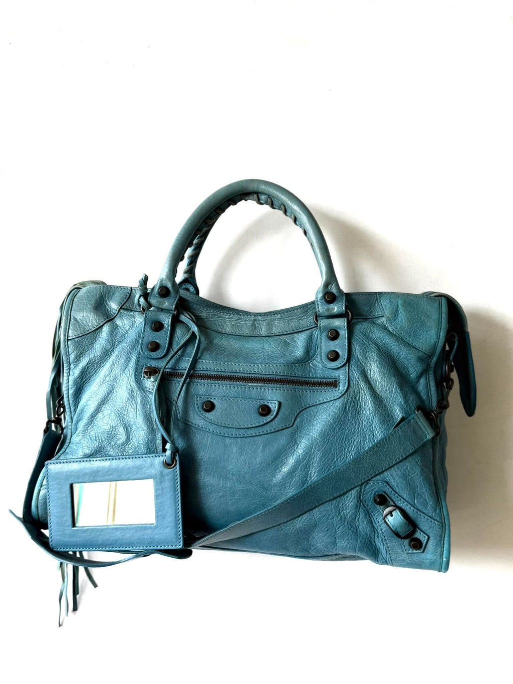 2000’s Balenciaga Sky Blue Classic City Bag