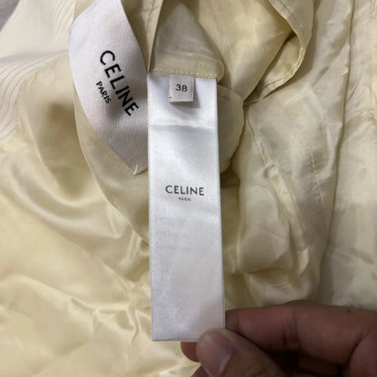 Celine by Hedi Slimane SS20 Pinstripe Double Breasted Blazer
