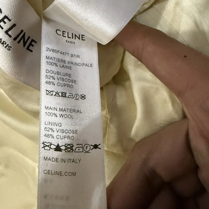 Celine by Hedi Slimane SS20 Pinstripe Double Breasted Blazer