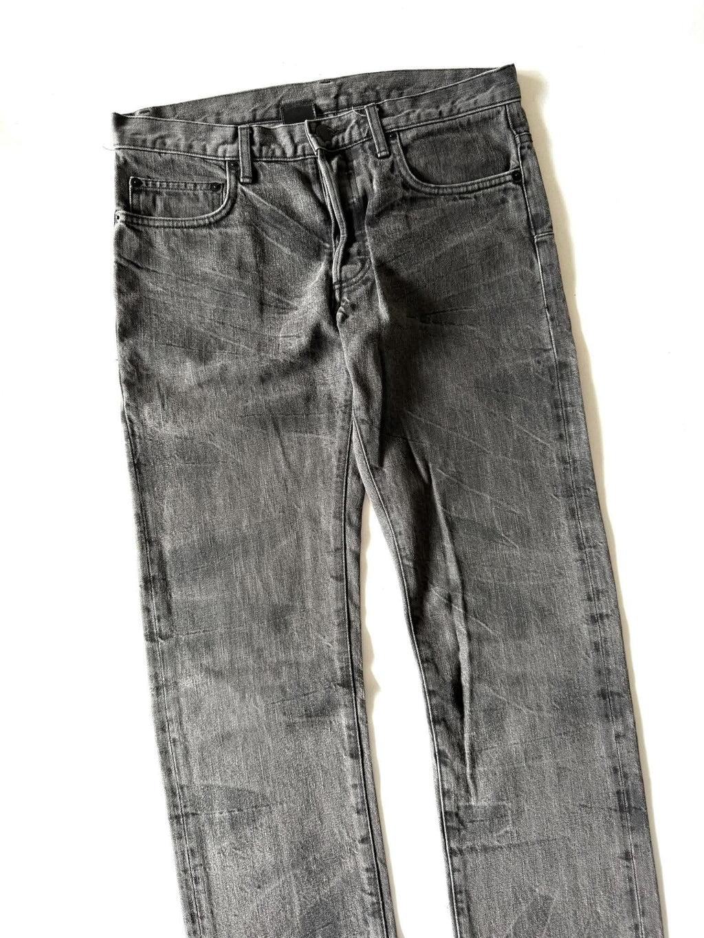 Dior Homme by Hedi Slimane Claw Mark Gray Jeans